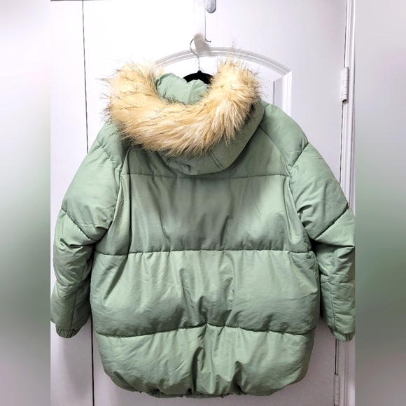 Zara girl jacket, mint green, size 13-14 - Picture 5 of 5